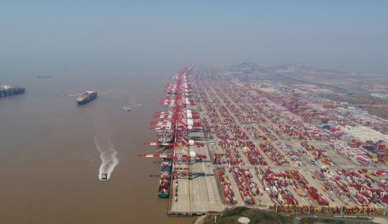 China's exports surging after 